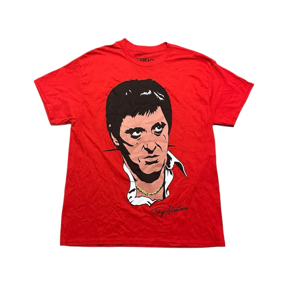 Official Scarface Double-side Men’s Graphic T- Shirt Large